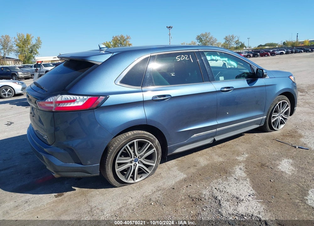2019 FORD EDGE TITANIUM VIN: 2FMPK4K92KBB45338