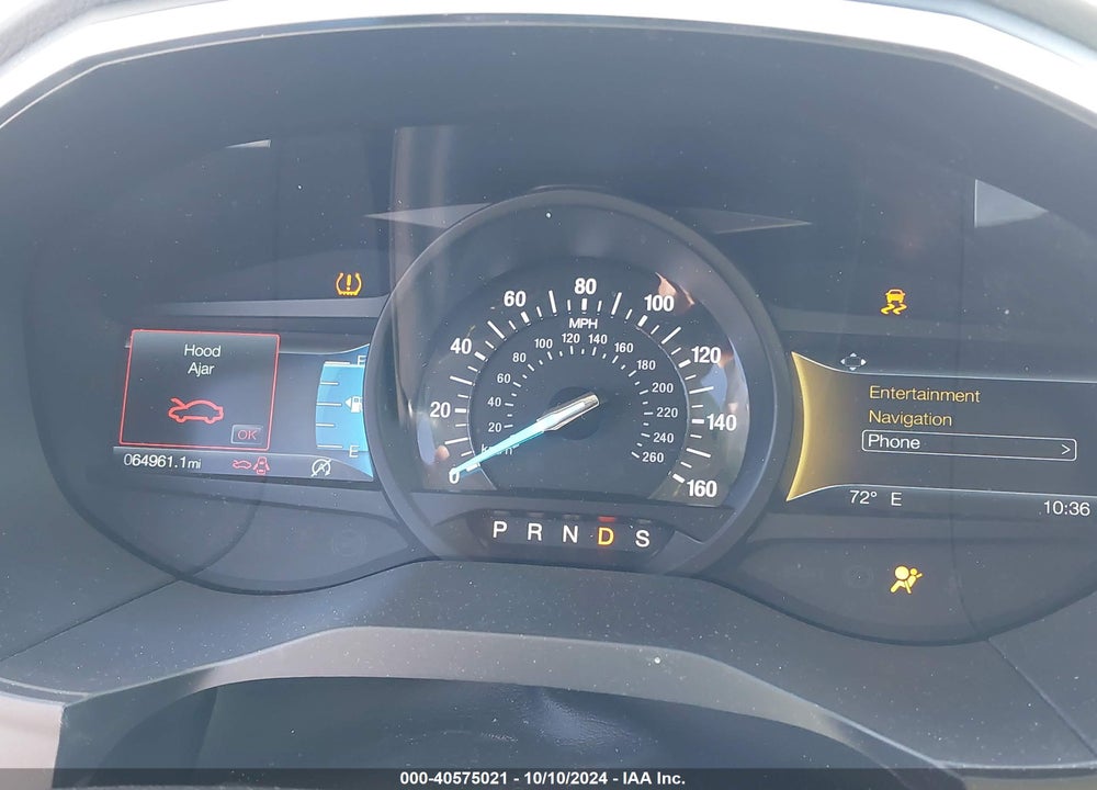 2019 FORD EDGE TITANIUM VIN: 2FMPK4K92KBB45338