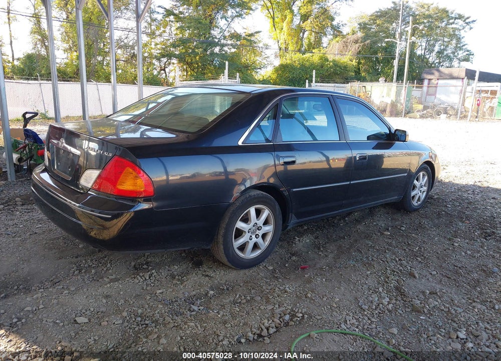 2000 TOYOTA AVALON XLS VIN: 4T1BF28B6YU022304