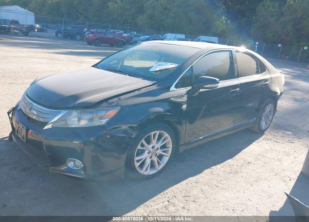 2010 LEXUS HS 250H PREMIUM VIN: JTHBB1BAXA2034997