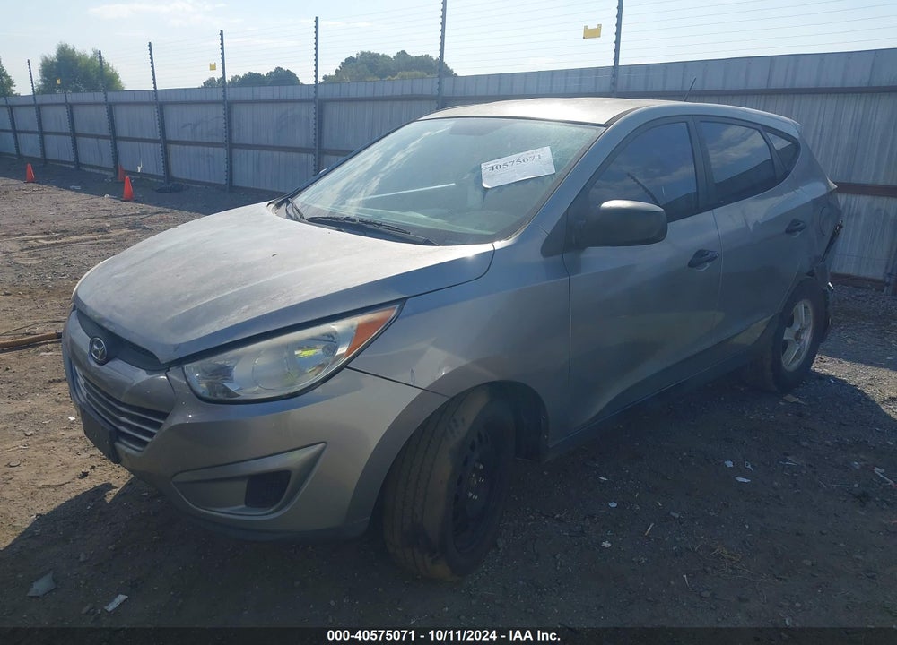 2010 HYUNDAI TUCSON GLS VIN: KM8JT3ACXAU088261