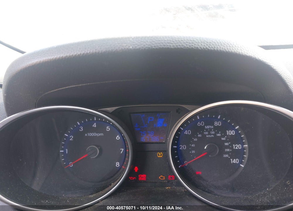 2010 HYUNDAI TUCSON GLS VIN: KM8JT3ACXAU088261