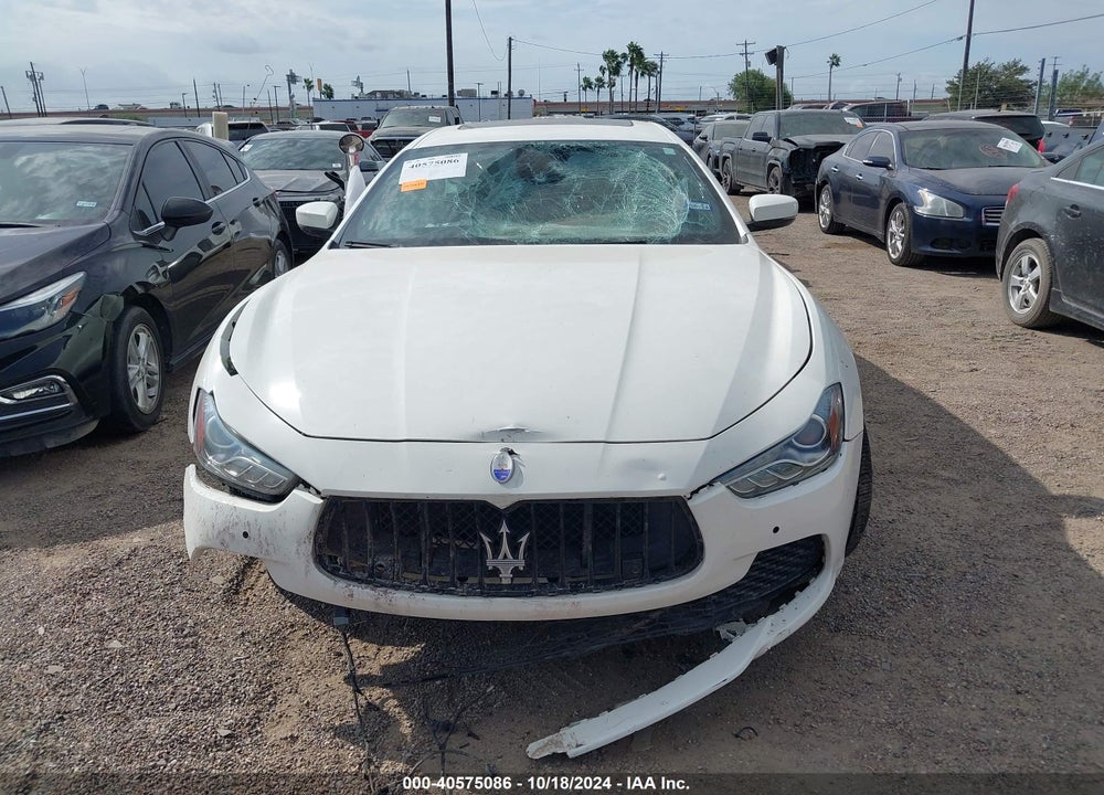 2017 MASERATI GHIBLI VIN: ZAM57XSA8H1228975