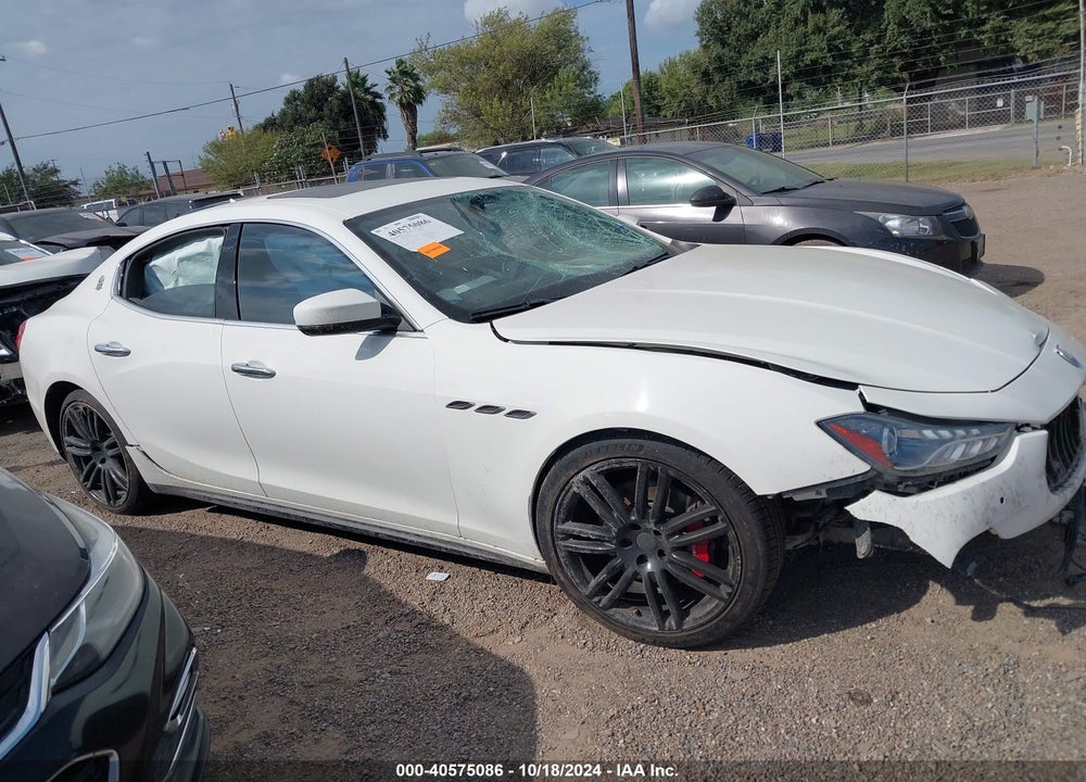 2017 MASERATI GHIBLI VIN: ZAM57XSA8H1228975