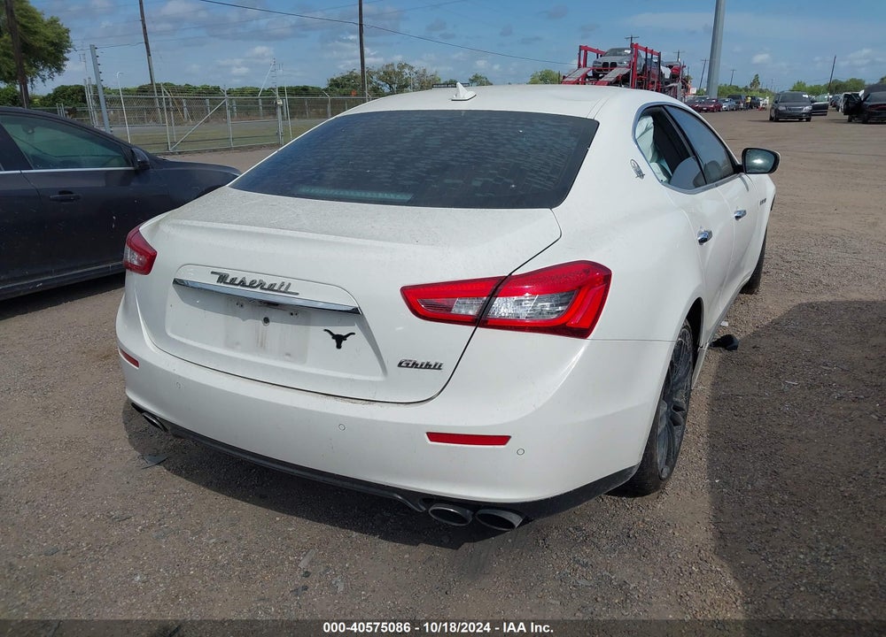 2017 MASERATI GHIBLI VIN: ZAM57XSA8H1228975