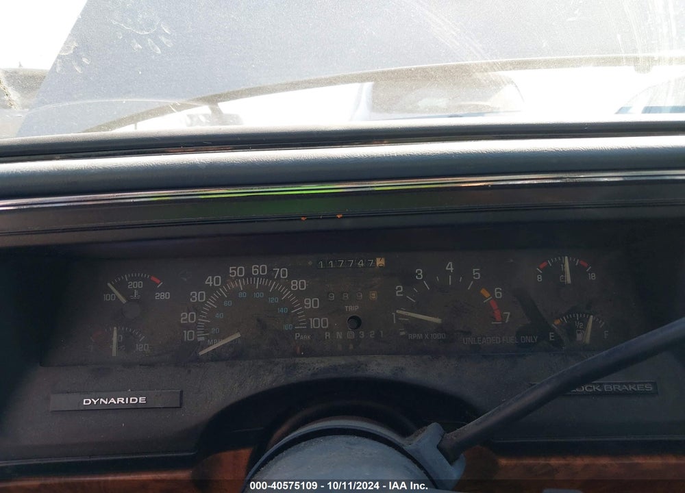 1996 BUICK PARK AVENUE VIN: 1G4CW52K1TH633809