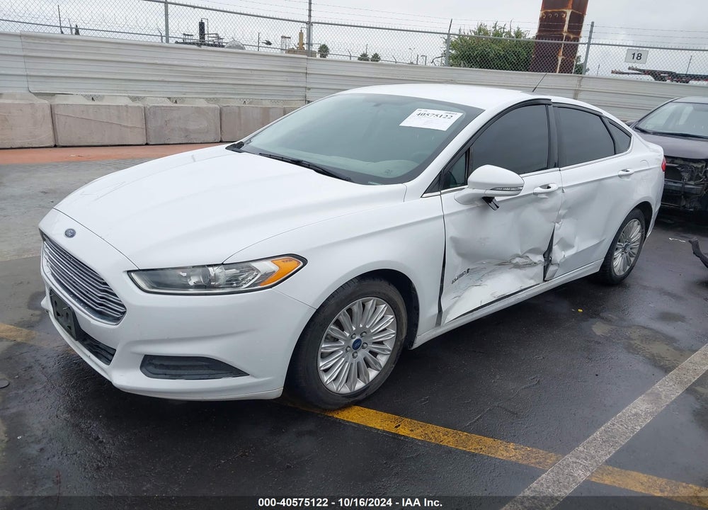 2015 FORD FUSION HYBRID SE VIN: 3FA6P0LU6FR206460