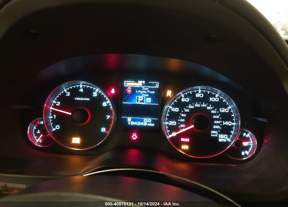 2014 SUBARU OUTBACK 3.6R LIMITED VIN: 4S4BRDLC9E2321330