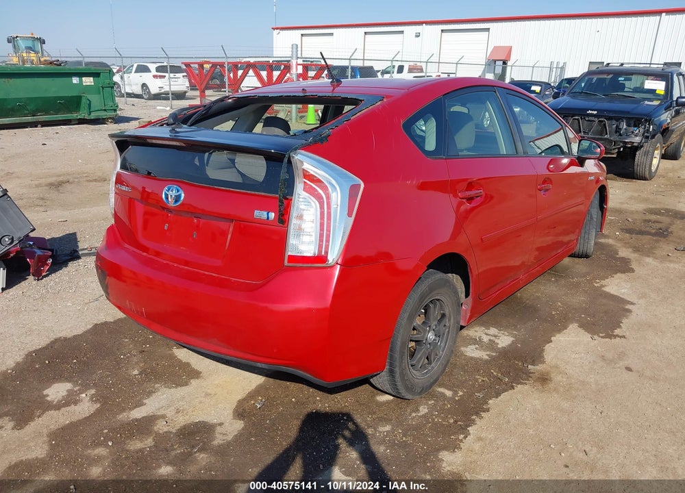 2012 TOYOTA PRIUS TWO VIN: JTDKN3DU3C1563535