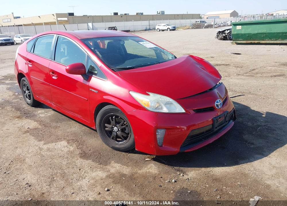 2012 TOYOTA PRIUS TWO VIN: JTDKN3DU3C1563535