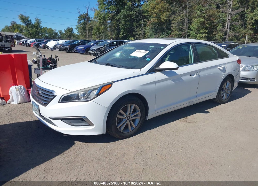 2016 HYUNDAI SONATA SE VIN: 5NPE24AFXGH272448