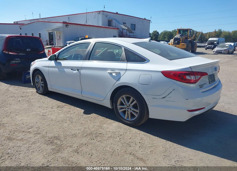 2016 HYUNDAI SONATA SE VIN: 5NPE24AFXGH272448