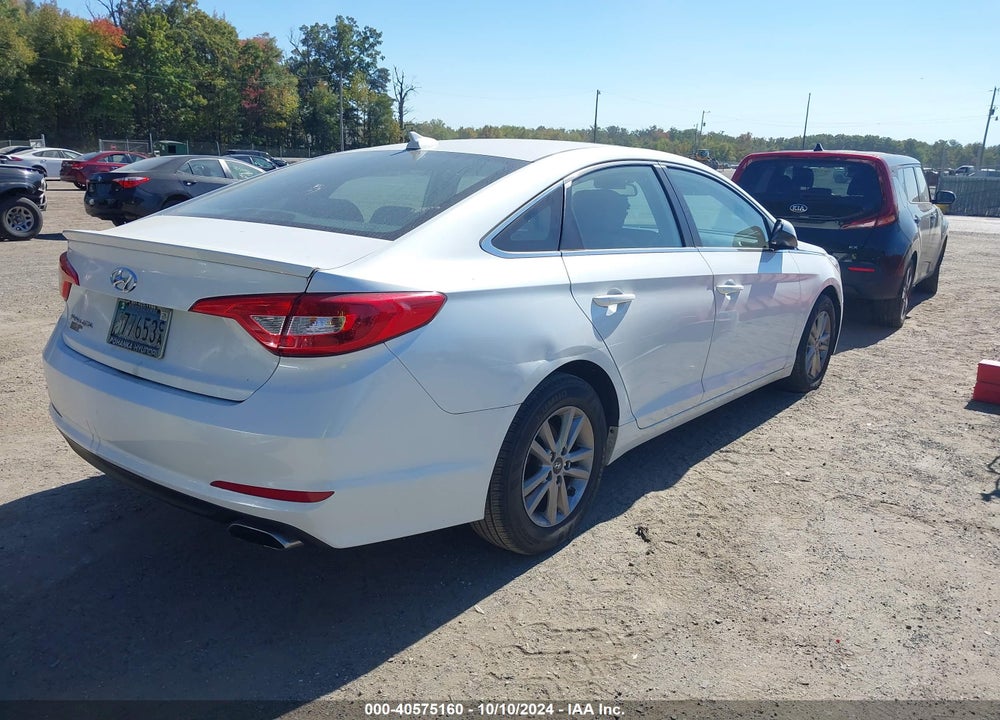 2016 HYUNDAI SONATA SE VIN: 5NPE24AFXGH272448