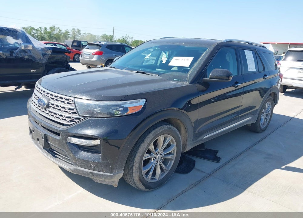 2022 FORD EXPLORER LIMITED VIN: 1FMSK7FH5NGB06401