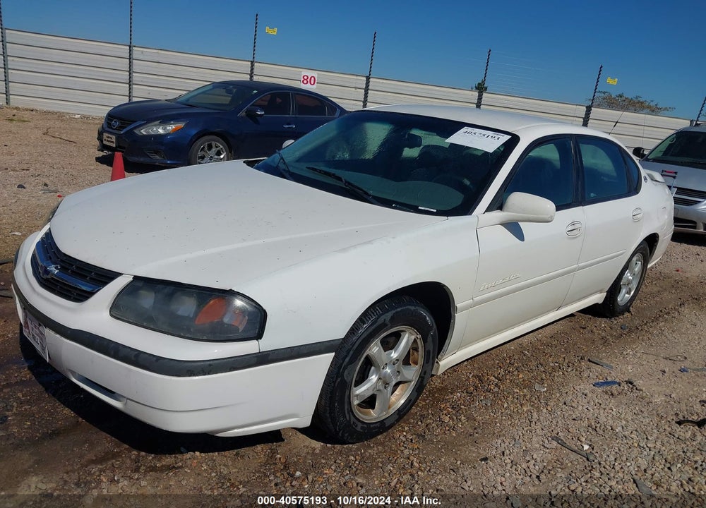 2004 CHEVROLET IMPALA LS VIN: 2G1WH52K849213345