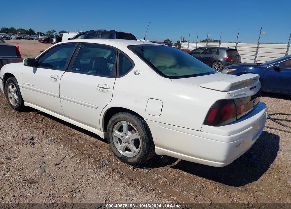 2004 CHEVROLET IMPALA LS VIN: 2G1WH52K849213345