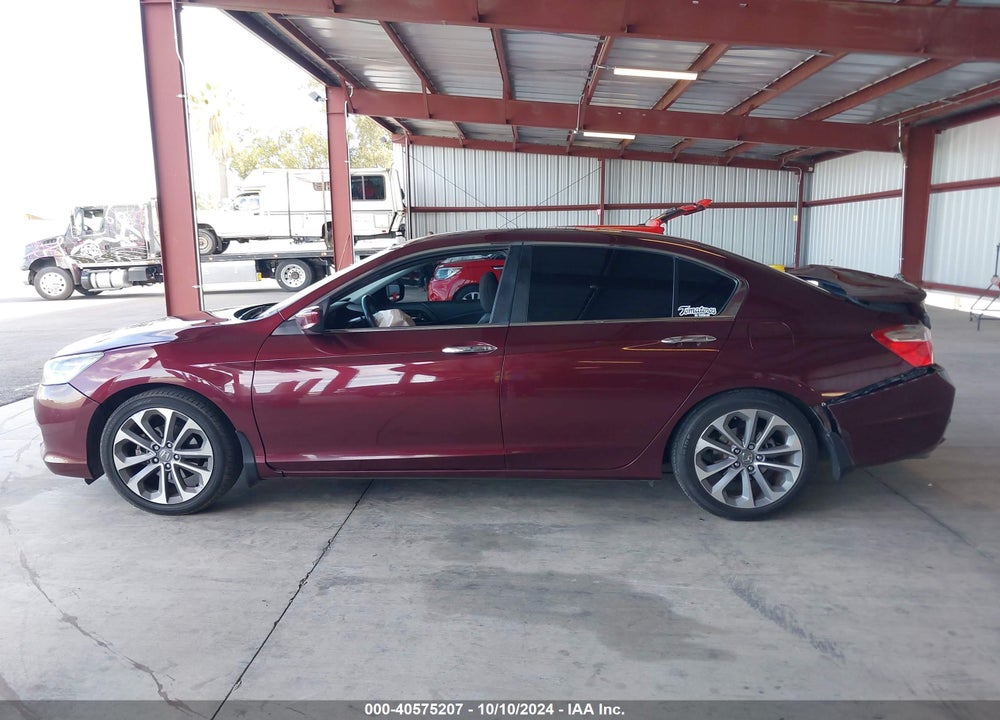2015 HONDA ACCORD SPORT VIN: 1HGCR2F56FA152970