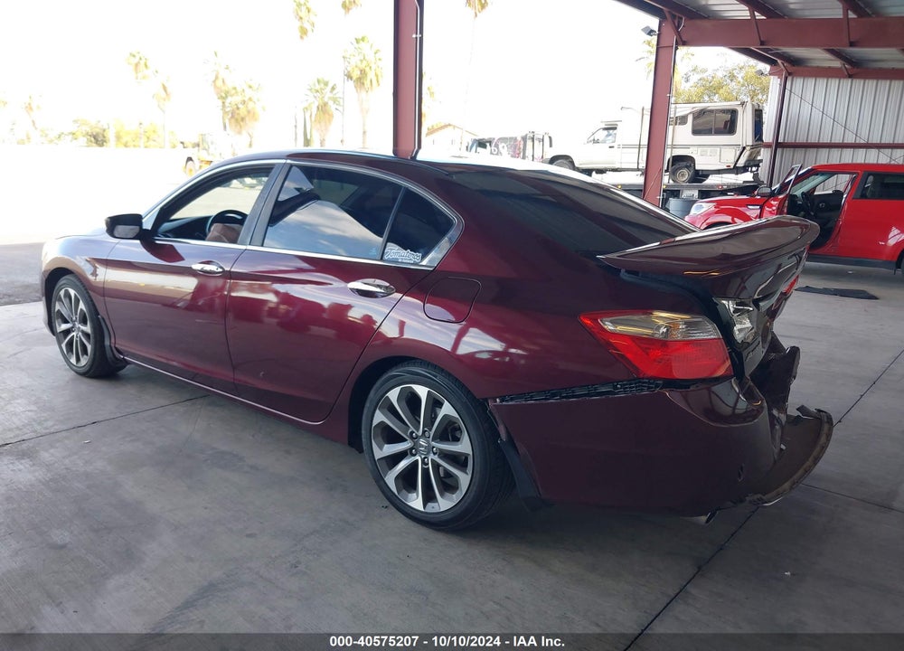 2015 HONDA ACCORD SPORT VIN: 1HGCR2F56FA152970