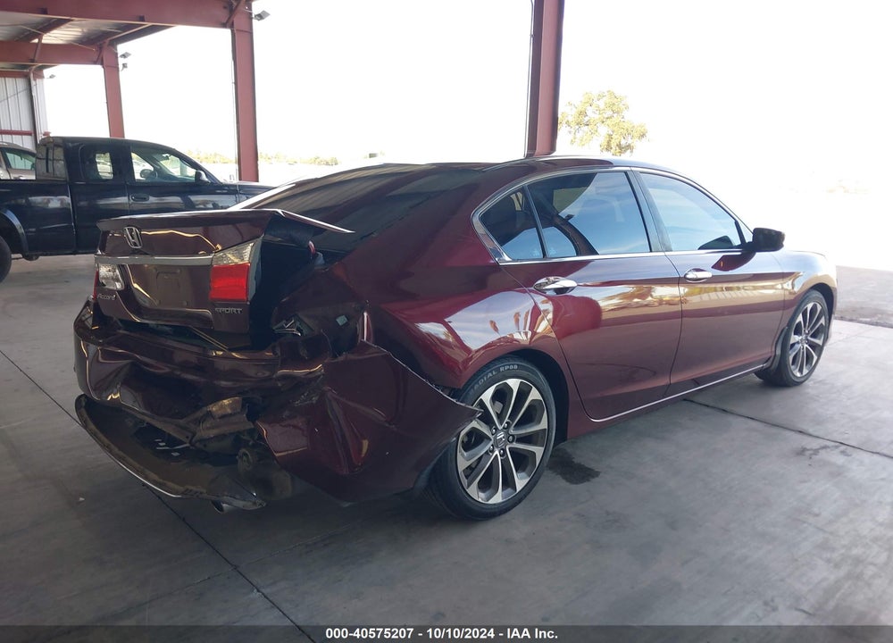 2015 HONDA ACCORD SPORT VIN: 1HGCR2F56FA152970