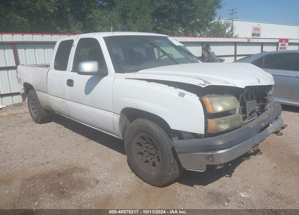 2005 CHEVROLET SILVERADO 1500 WORK TRUCK VIN: 1GCEK19B55Z332867