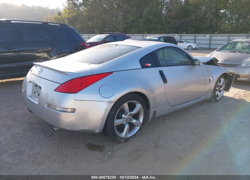 2008 NISSAN 350Z VIN: JN1BZ34D78M702787