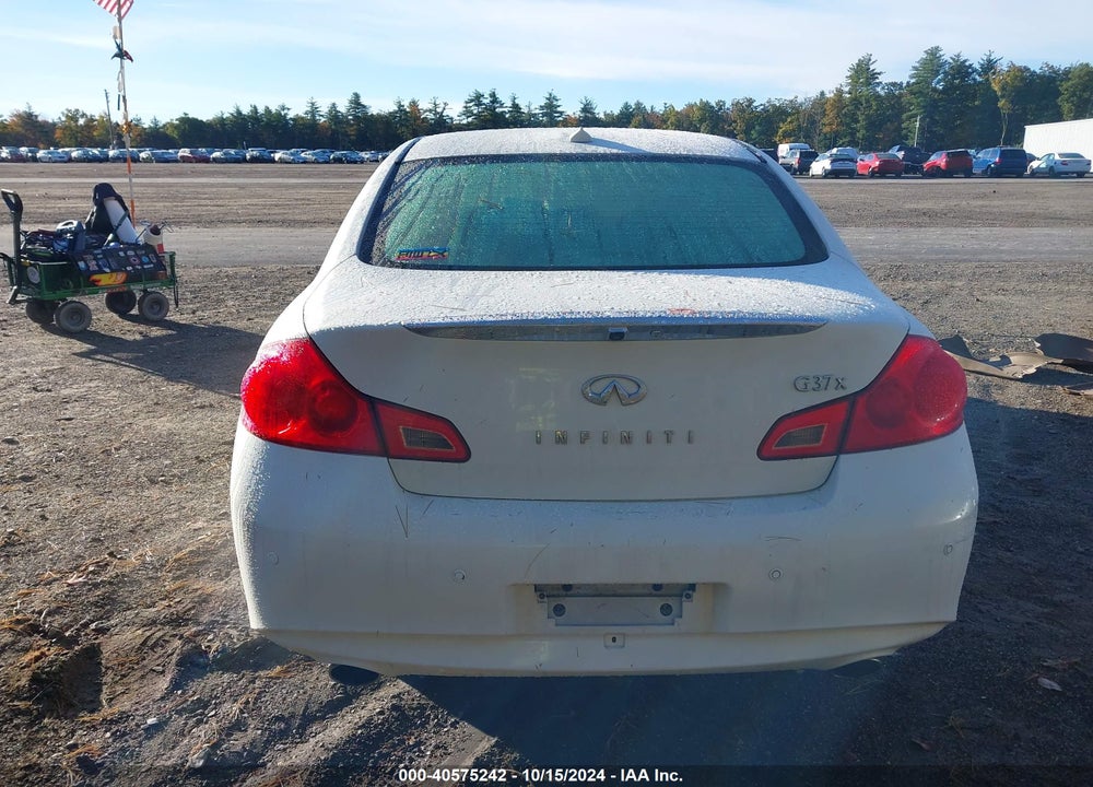 2013 INFINITI G37X VIN: JN1CV6AR3DM758706
