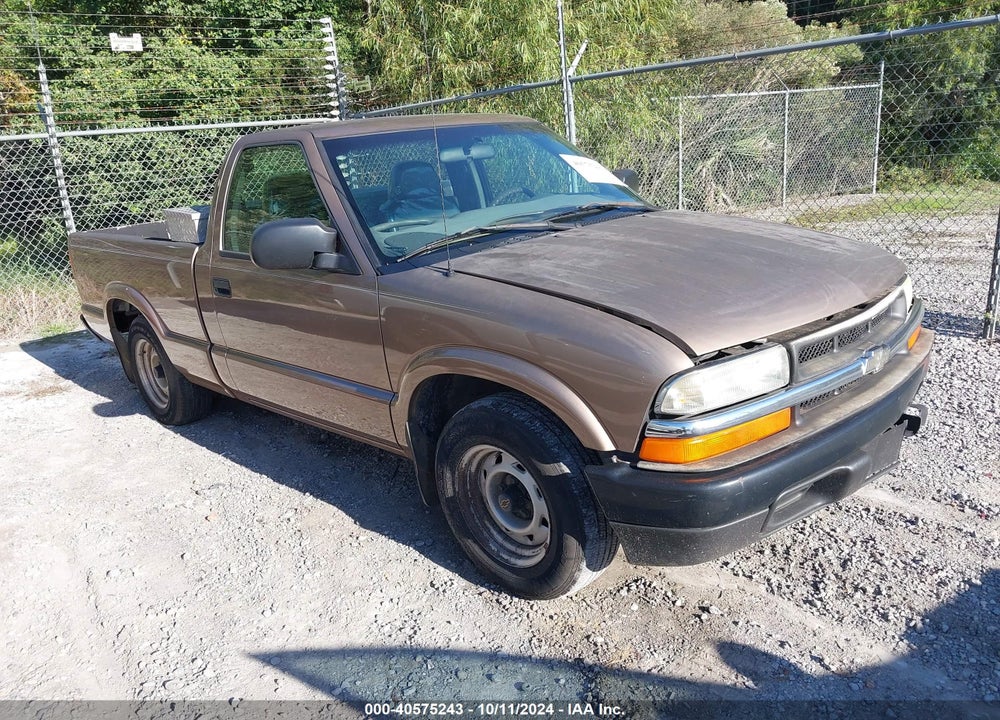 2003 CHEVROLET S-10 VIN: 1GCCS14X238186134