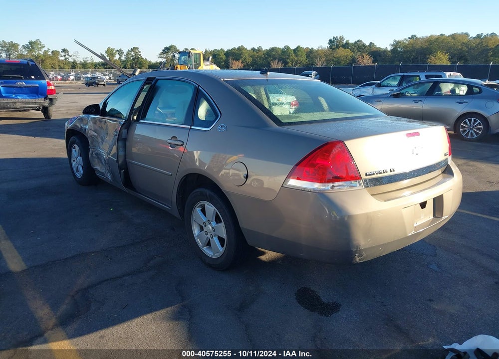 2007 CHEVROLET IMPALA LT VIN: 2G1WT58K679112833