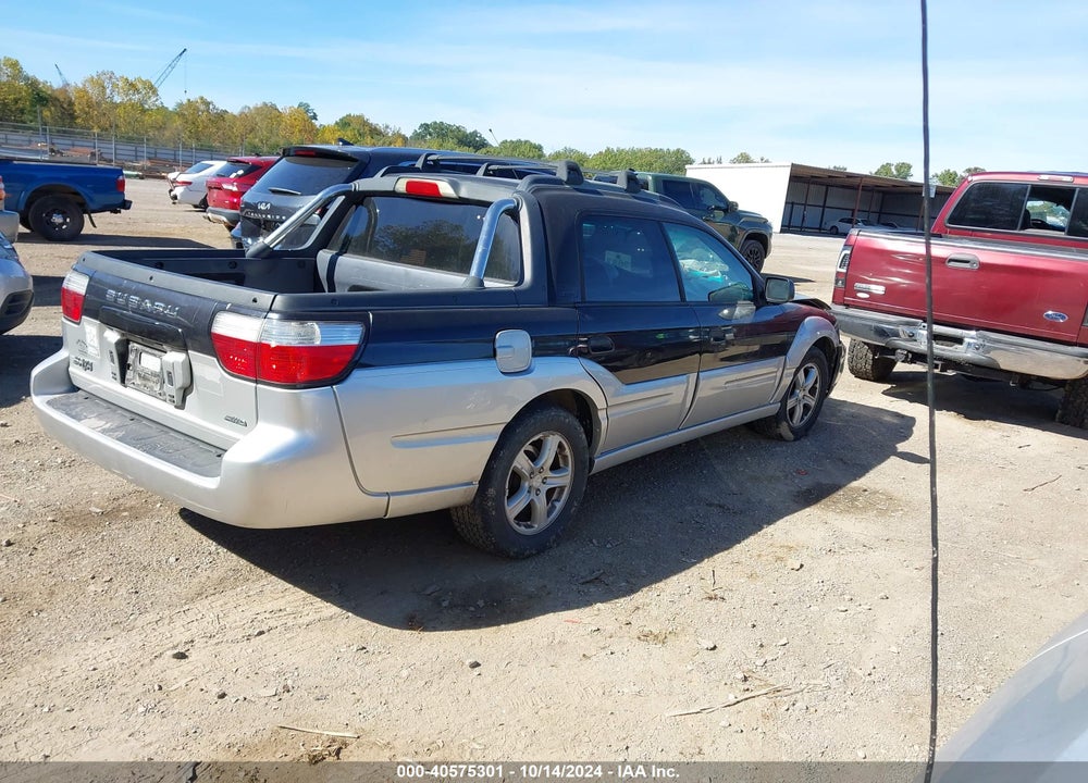 2003 SUBARU BAJA SPORT VIN: 4S4BT62C037114257
