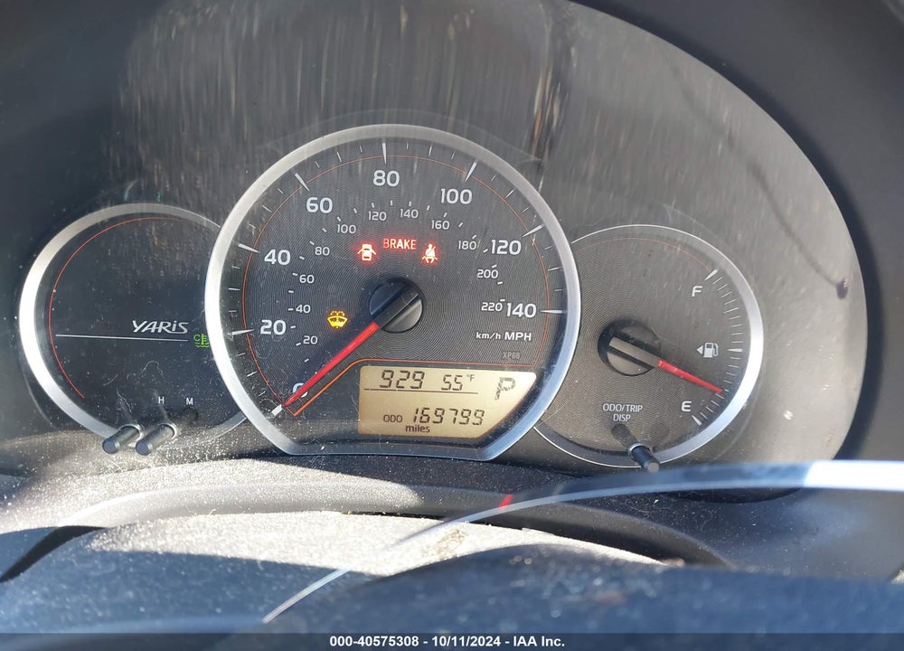 2013 TOYOTA YARIS LE VIN: JTDKTUD34DD550814