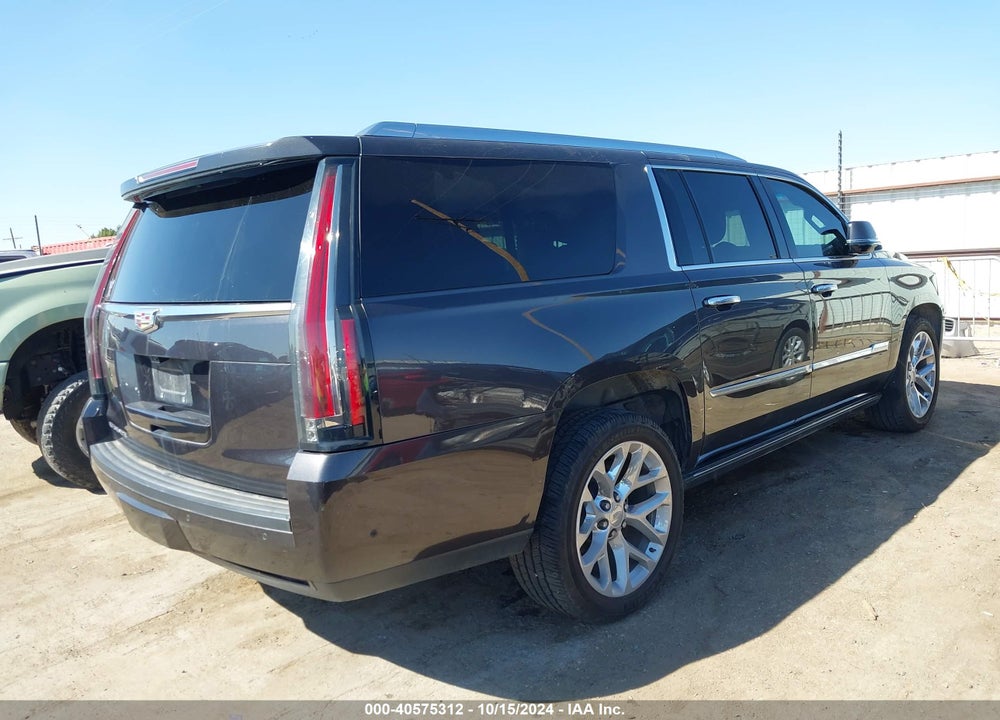 2017 CADILLAC ESCALADE ESV PLATINUM VIN: 1GYS4KKJ1HR339639