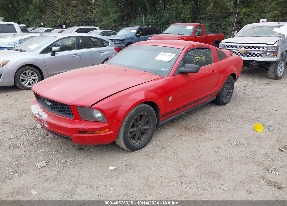 2007 FORD MUSTANG V6 DELUXE/V6 PREMIUM VIN: 1ZVFT80N275347061
