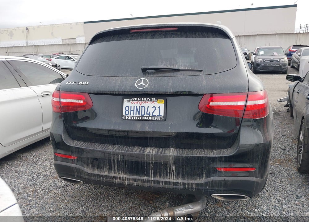 2019 MERCEDES-BENZ GLC 300 VIN: WDC0G4JB9K1002307