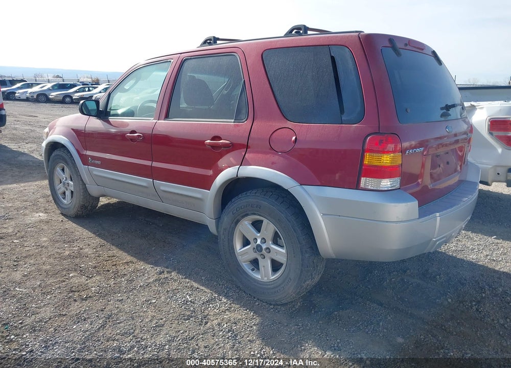 2006 FORD ESCAPE HYBRID VIN: 1FMYU96H16KB36574