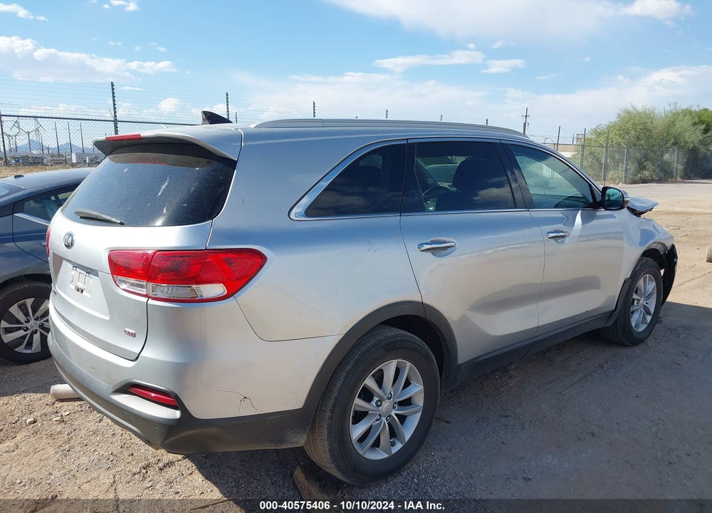 2017 KIA SORENTO 2.4L LX VIN: 5XYPG4A31HG248418