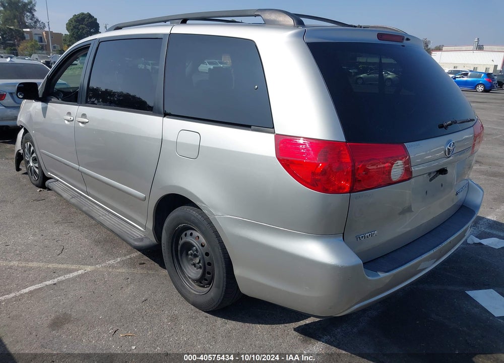 2007 TOYOTA SIENNA LE VIN: 5TDZK23C17S094030