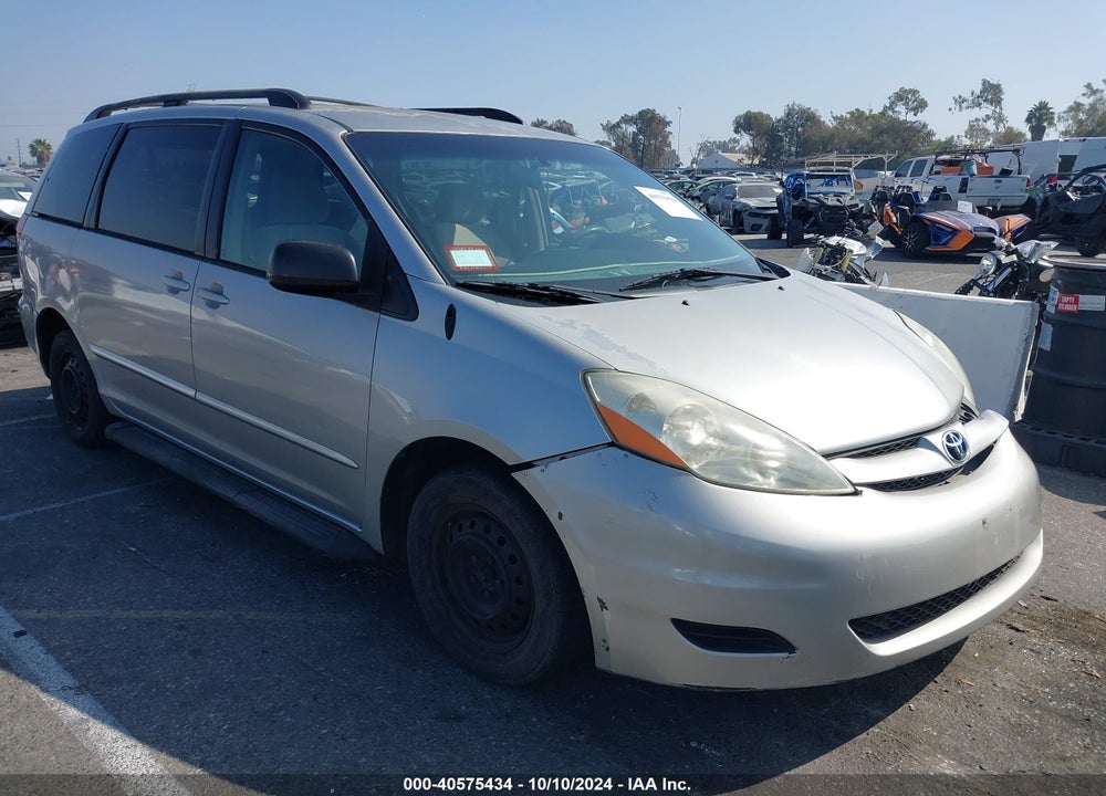 2007 TOYOTA SIENNA LE VIN: 5TDZK23C17S094030