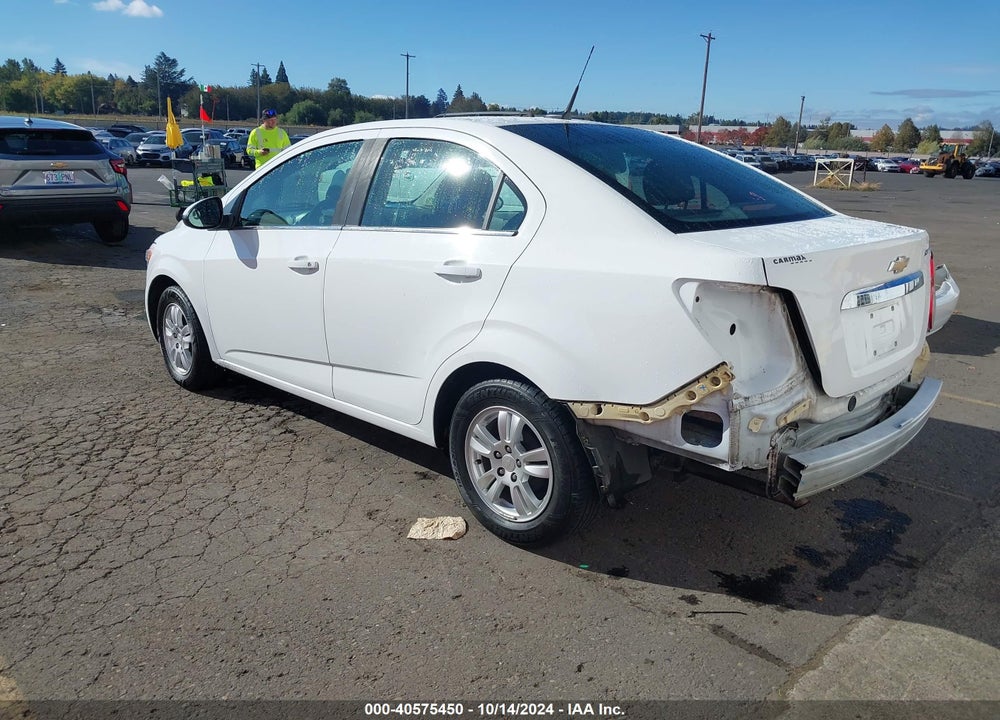 2013 CHEVROLET SONIC LT AUTO VIN: 1G1JC5SG9D4220490