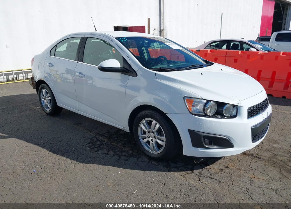 2013 CHEVROLET SONIC LT AUTO VIN: 1G1JC5SG9D4220490