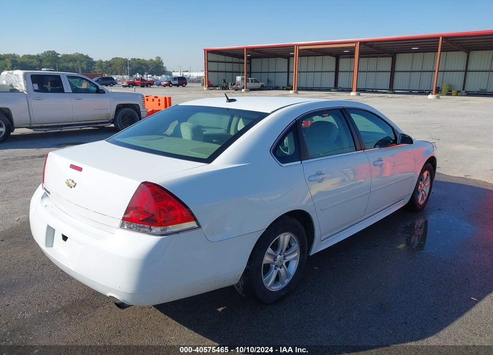 2013 CHEVROLET IMPALA LS VIN: 2G1WF5E35D1258218