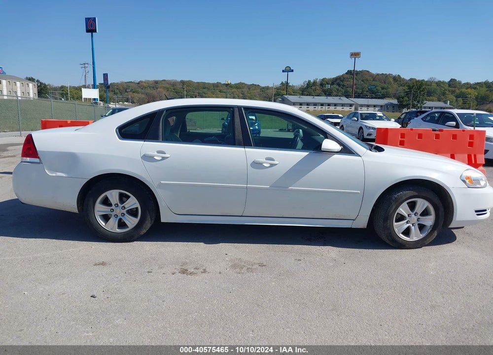 2013 CHEVROLET IMPALA LS VIN: 2G1WF5E35D1258218