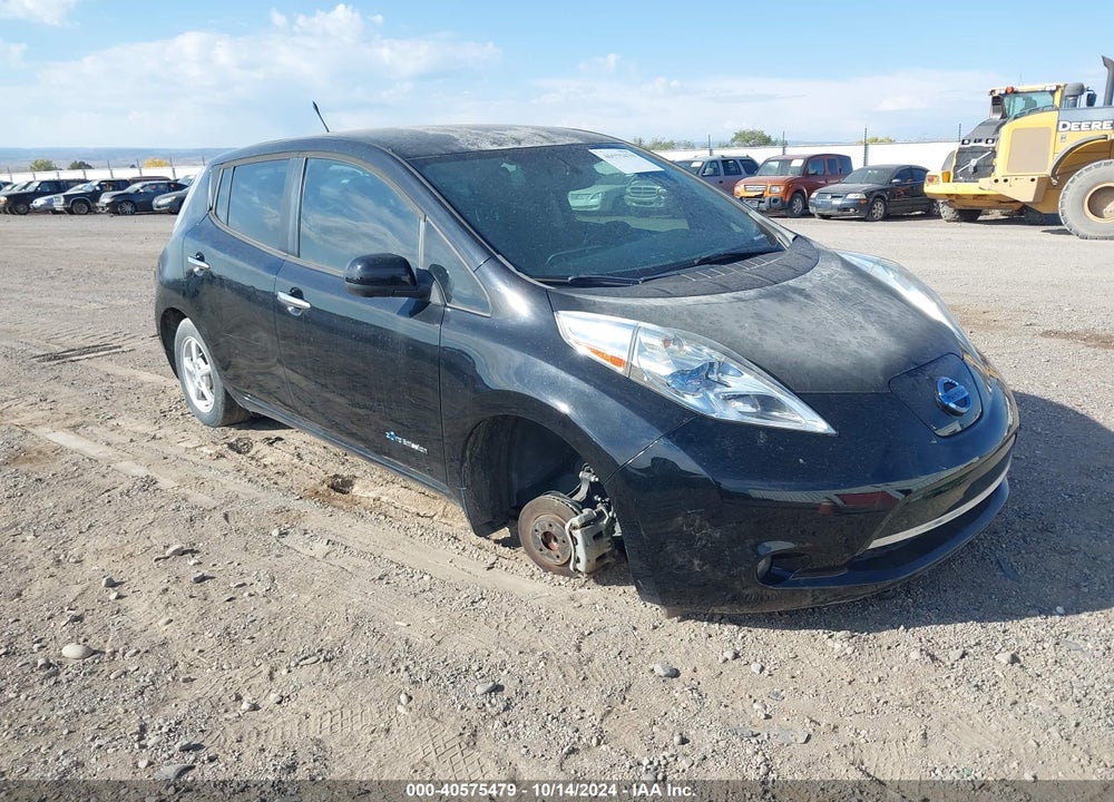 2013 NISSAN LEAF SL VIN: 1N4AZ0CP8DC417282