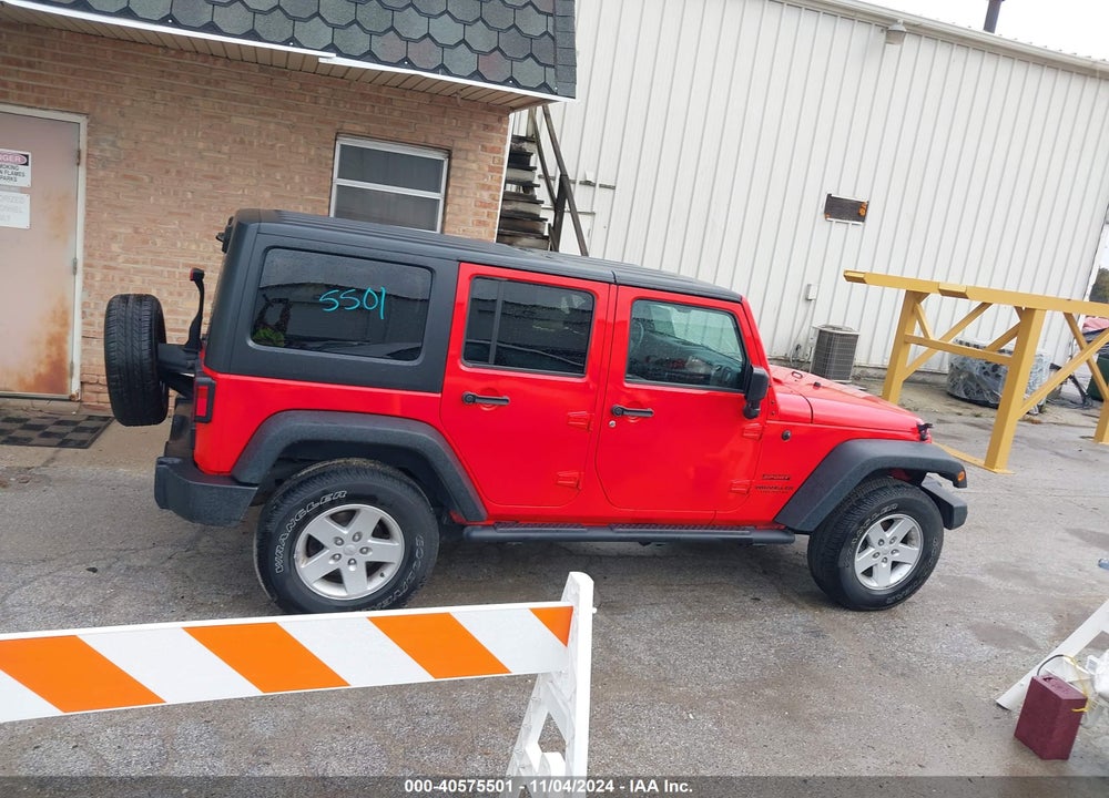 2017 JEEP WRANGLER UNLIMITED SPORT VIN: 1C4BJWDG7HL596993