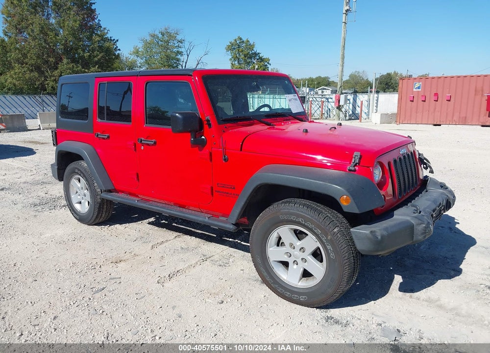 2017 JEEP WRANGLER UNLIMITED SPORT VIN: 1C4BJWDG7HL596993