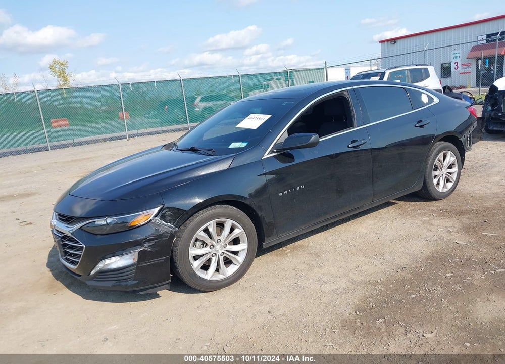 2020 CHEVROLET MALIBU FWD LT VIN: 1G1ZD5ST2LF117329