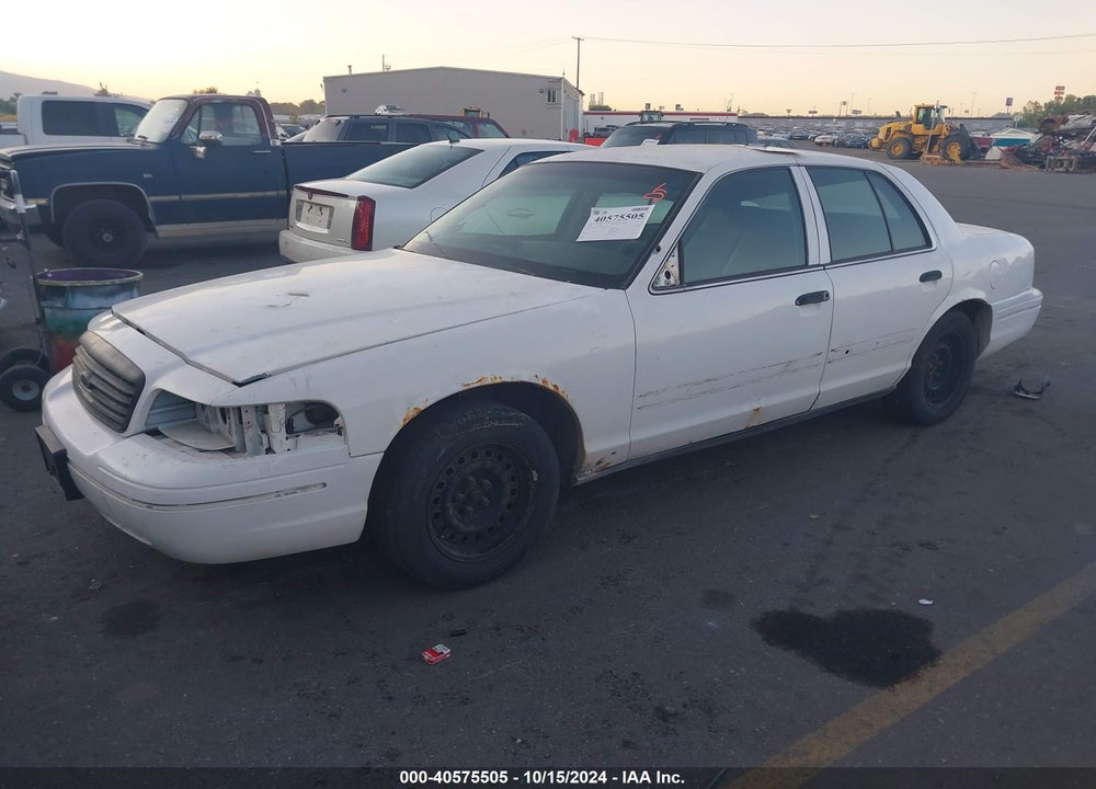 2000 FORD CROWN VICTORIA POLICE INTERCEPTOR VIN: 2FAFP71W5YX149315