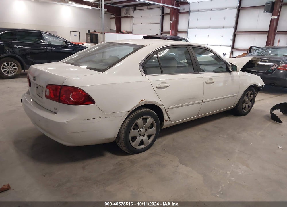 2006 KIA OPTIMA EX (NEW)/LX/LX (NEW) VIN: KNAGE123865020938