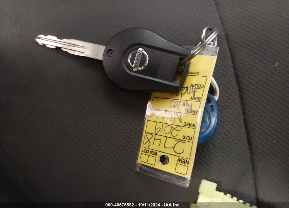 2019 NISSAN NV200 SV VIN: 3N6CM0KN0KK690089