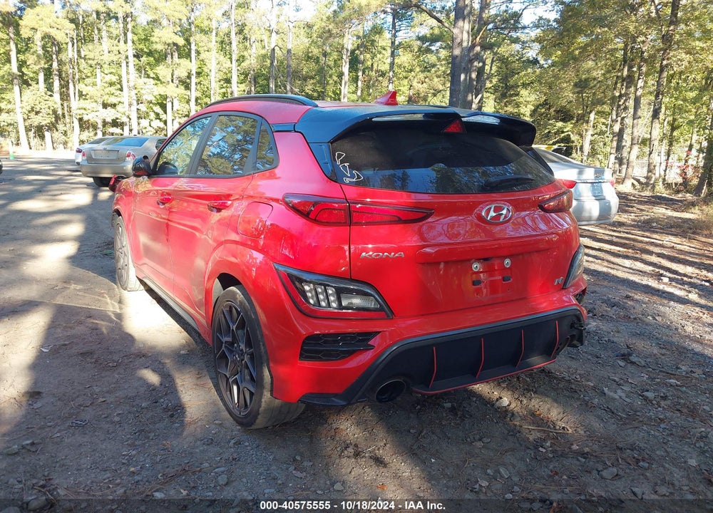 2022 HYUNDAI KONA N VIN: KM8KH3AC5NU001426