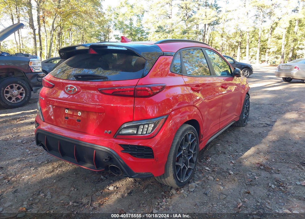 2022 HYUNDAI KONA N VIN: KM8KH3AC5NU001426